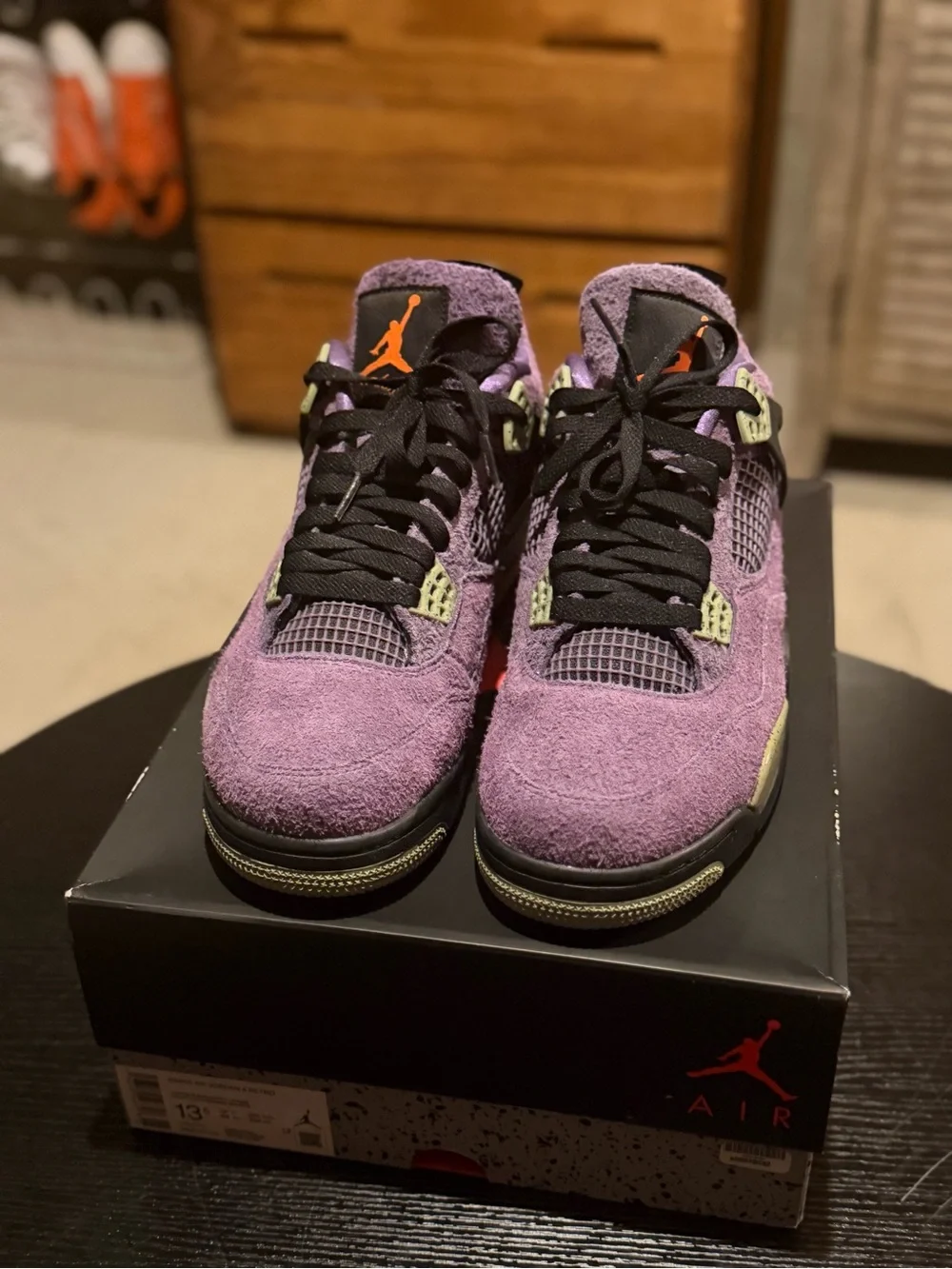 Jordan 4 Retro Canyon Purple